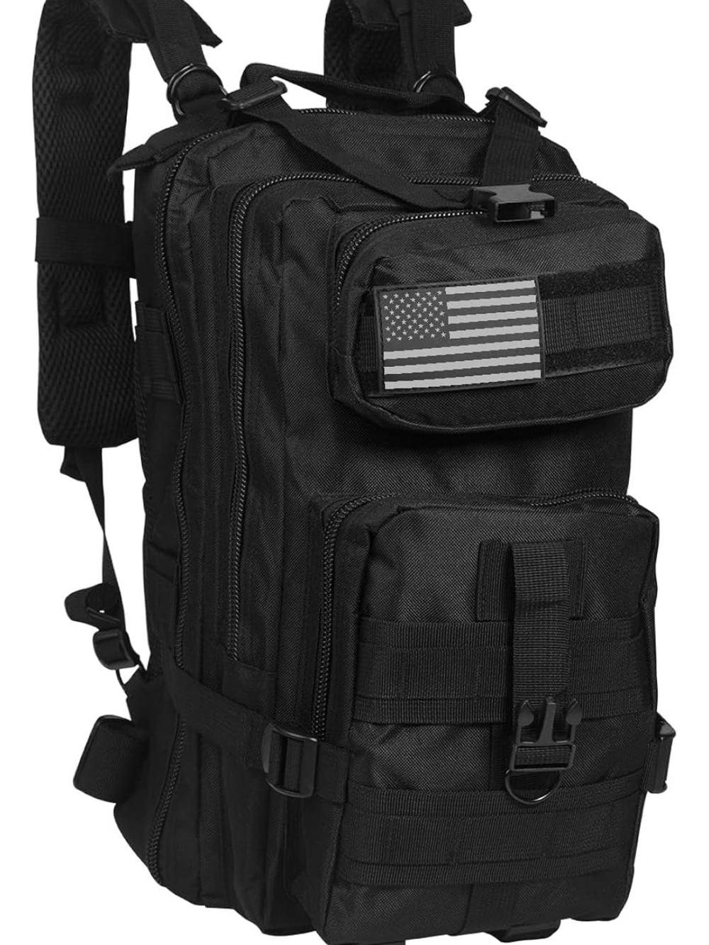 Tactical Black Backpack Sling Bag